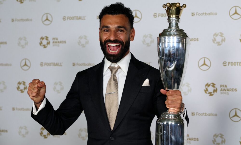PFA Awards 2025: Mohamed Salah Makes History – See All The Winners