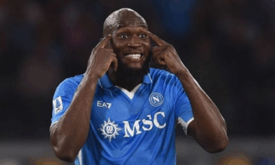 Napoli’s Romelu Lukaku Suffers Serious Thigh Injury, Expected To Miss Several Weeks