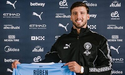 Ruben Dias Pens Fresh Manchester City Contract As Defender Targets More Silverware