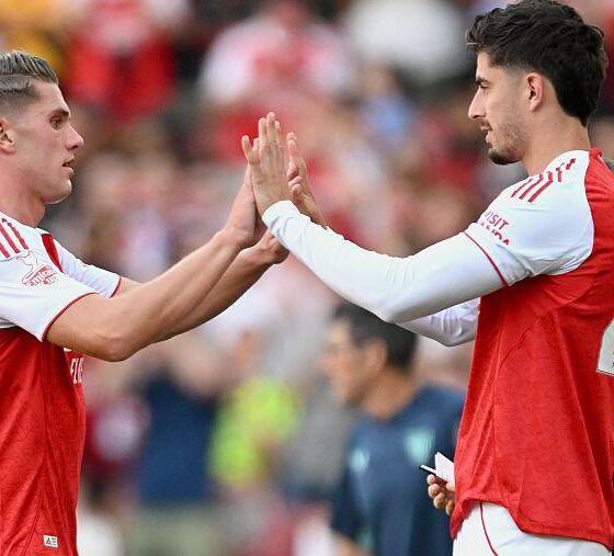Arsenal's Kai Havertz Faces Spell Out With A Knee Injury Setback