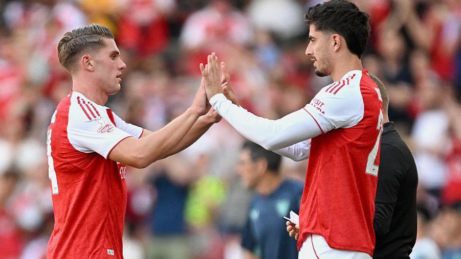 Arsenal's Kai Havertz Faces Spell Out With A Knee Injury Setback