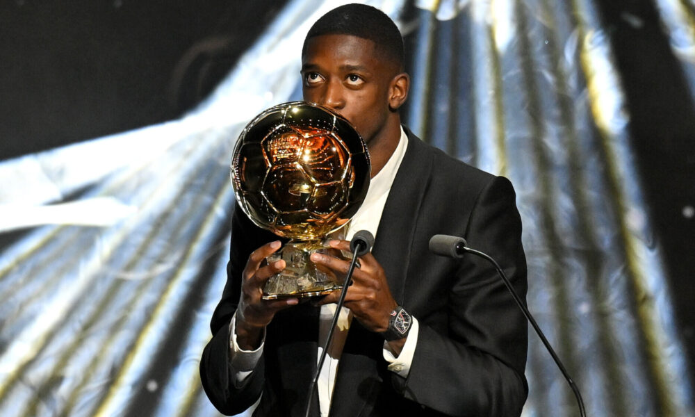 Emotional Ousmane Dembélé Dedicates Ballon d’Or Triumph To PSG And Fans