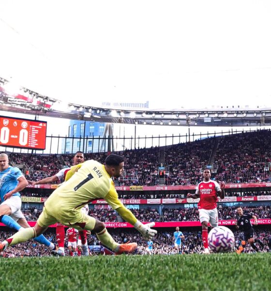 Martinelli Strikes Late To Salvage Point For Arsenal Against Manchester City