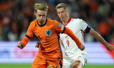 Barcelona Confirms Frenkie de Jong Sidelined With Groin Injury After Netherlands Duty