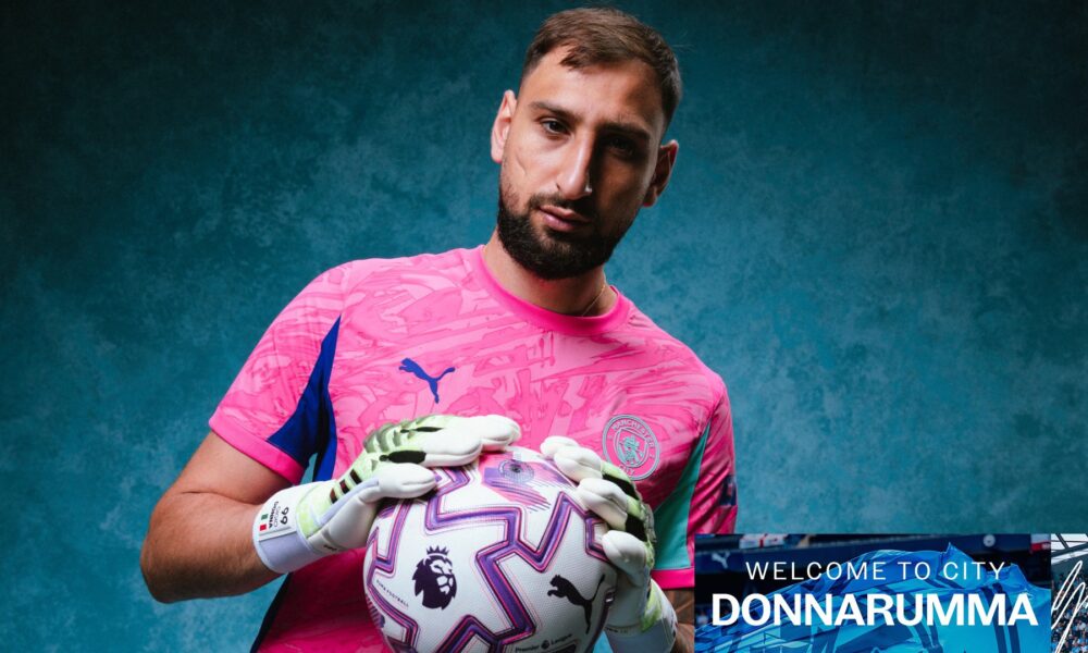 Gianluigi Donnarumma Embraces Battle With Trafford For Manchester City Starting Role