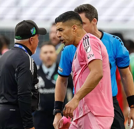 Luis Suárez Hit With Suspension Over Spitting Incident In Leagues Cup Defeat To Seattle Sounders
