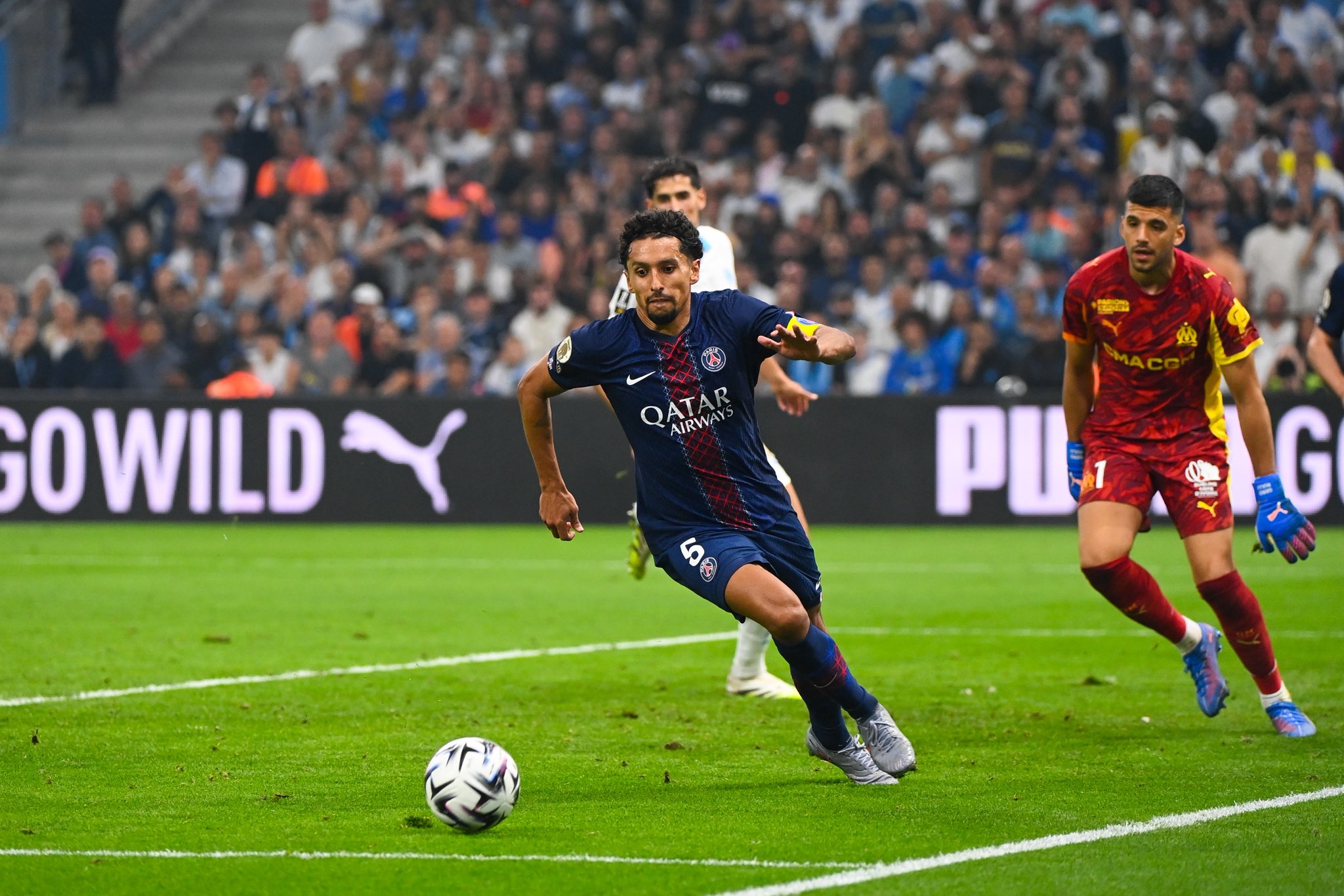 PSG Captain Marquinhos Sidelined For Weeks With Left Thigh Injury