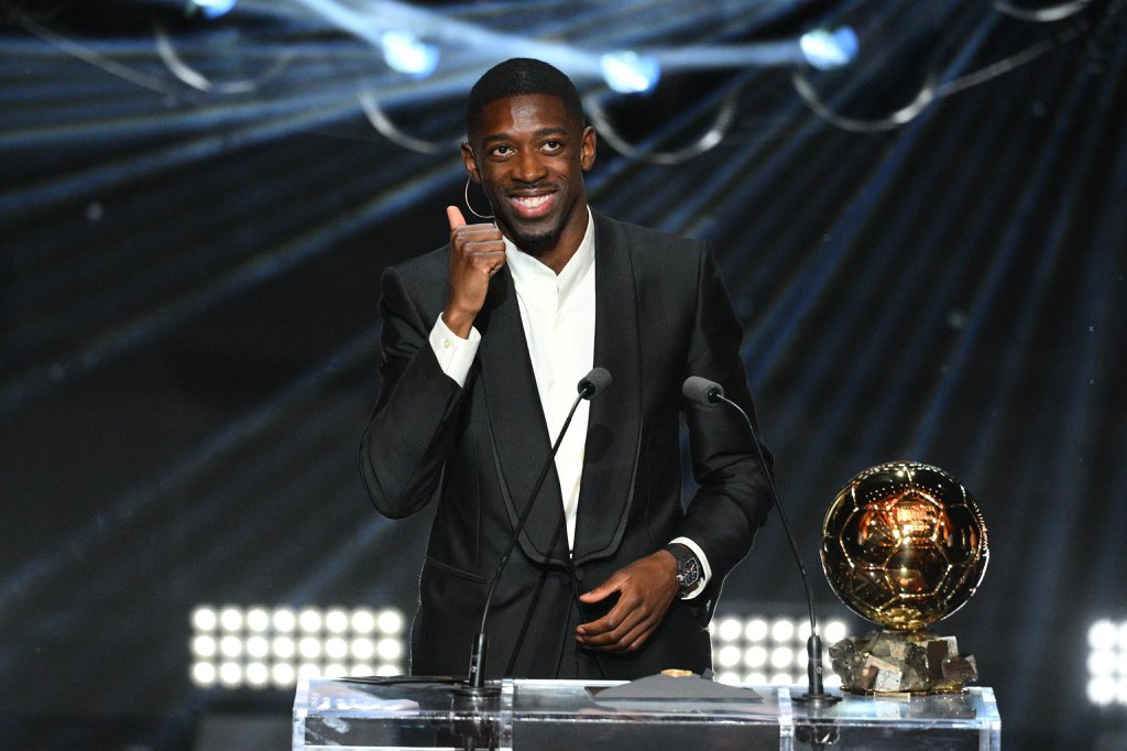 Ousmane Dembele Wins 2025 Men’s Ballon d’Or