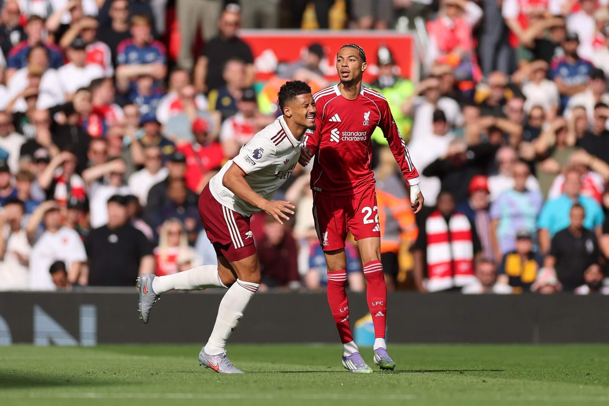 Arsenal Faces Saliba Injury Setback With Key Update Before Man City Clash