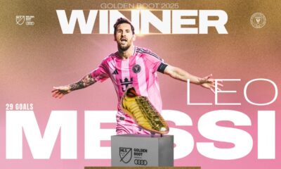 Lionel Messi Claims Golden Boot As He Rewrites MLS Record Books