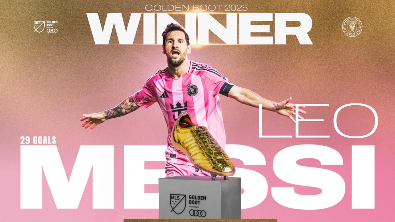 Lionel Messi Claims Golden Boot As He Rewrites MLS Record Books