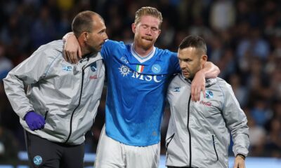 Napoli Confirms Kevin De Bruyne Faces Months Out With Serious Muscle Injury