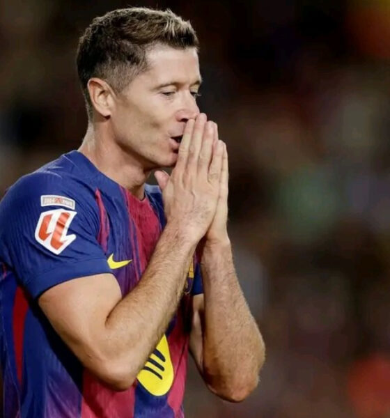 Barcelona Confirms Robert Lewandowski Has Suffered A Torn Thigh Muscle