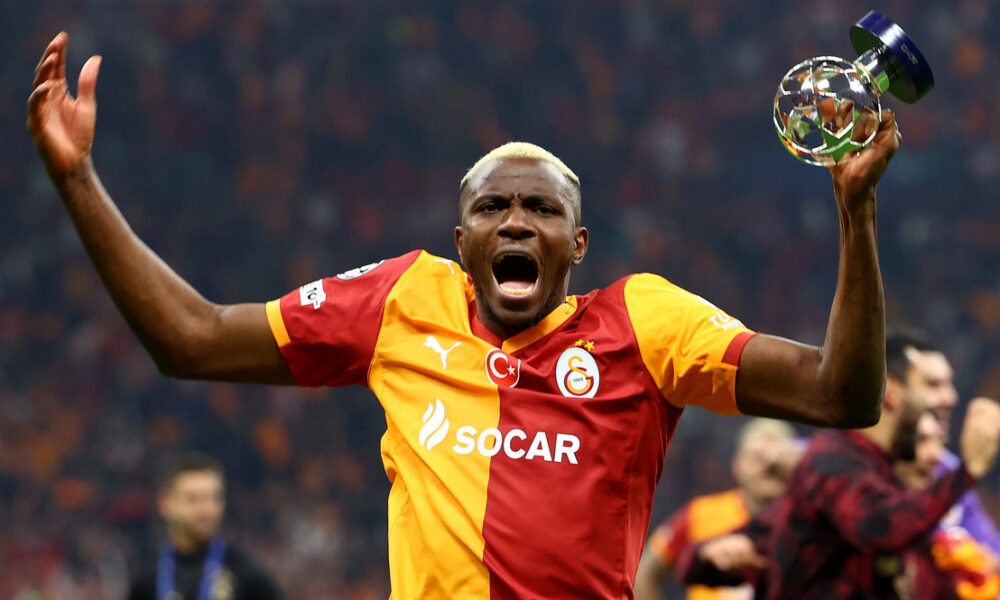 Victor Osimhen Surpasses Obafemi Martins To Set New Champions League Record