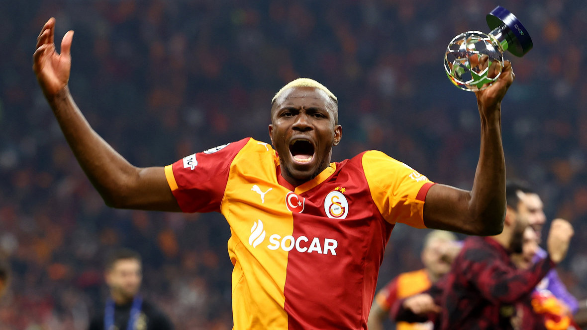 Victor Osimhen Surpasses Obafemi Martins To Set New Champions League Record