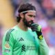 Liverpool's Alisson Returns To Training Ahead Of Nottingham Forest Match
