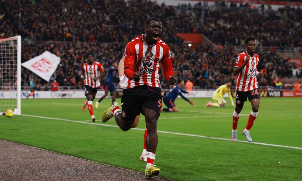 Brobbey Scores Last-Minute Equaliser As Sunderland Hold Arsenal To Dramatic Draw