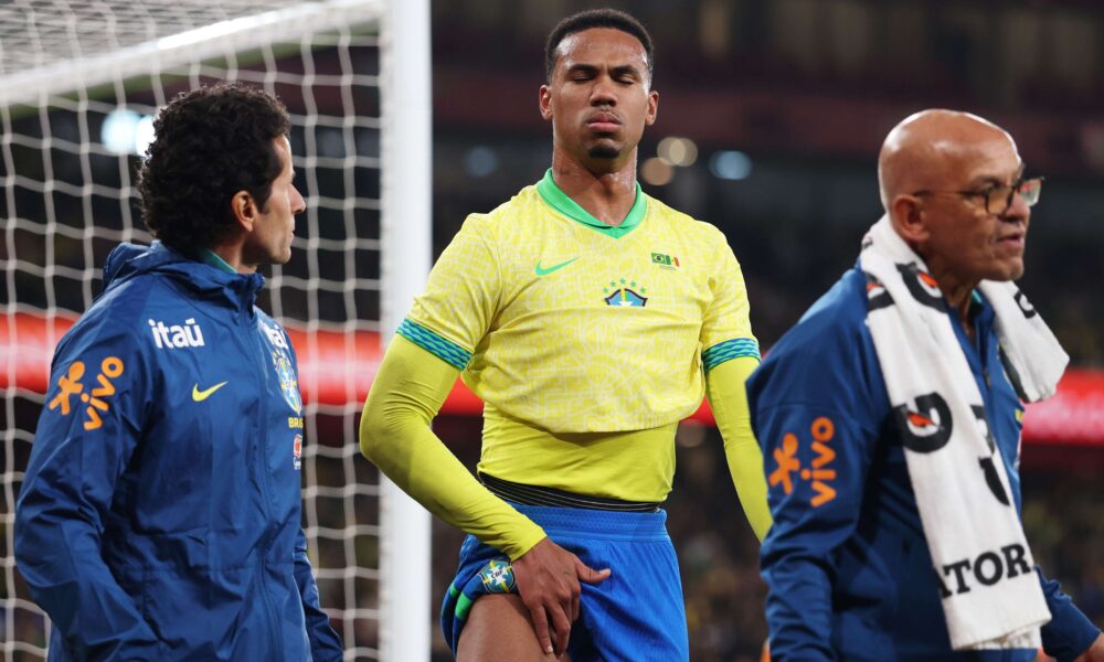 Gabriel Magalhaes Sparks Arsenal Concern After Limping Out Of Brazil Friendly