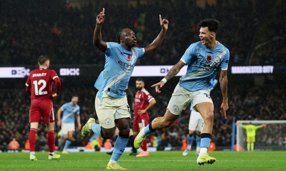 Doku Shines As Manchester City Triumph Over Liverpool As Guardiola Marks 1,000th Game