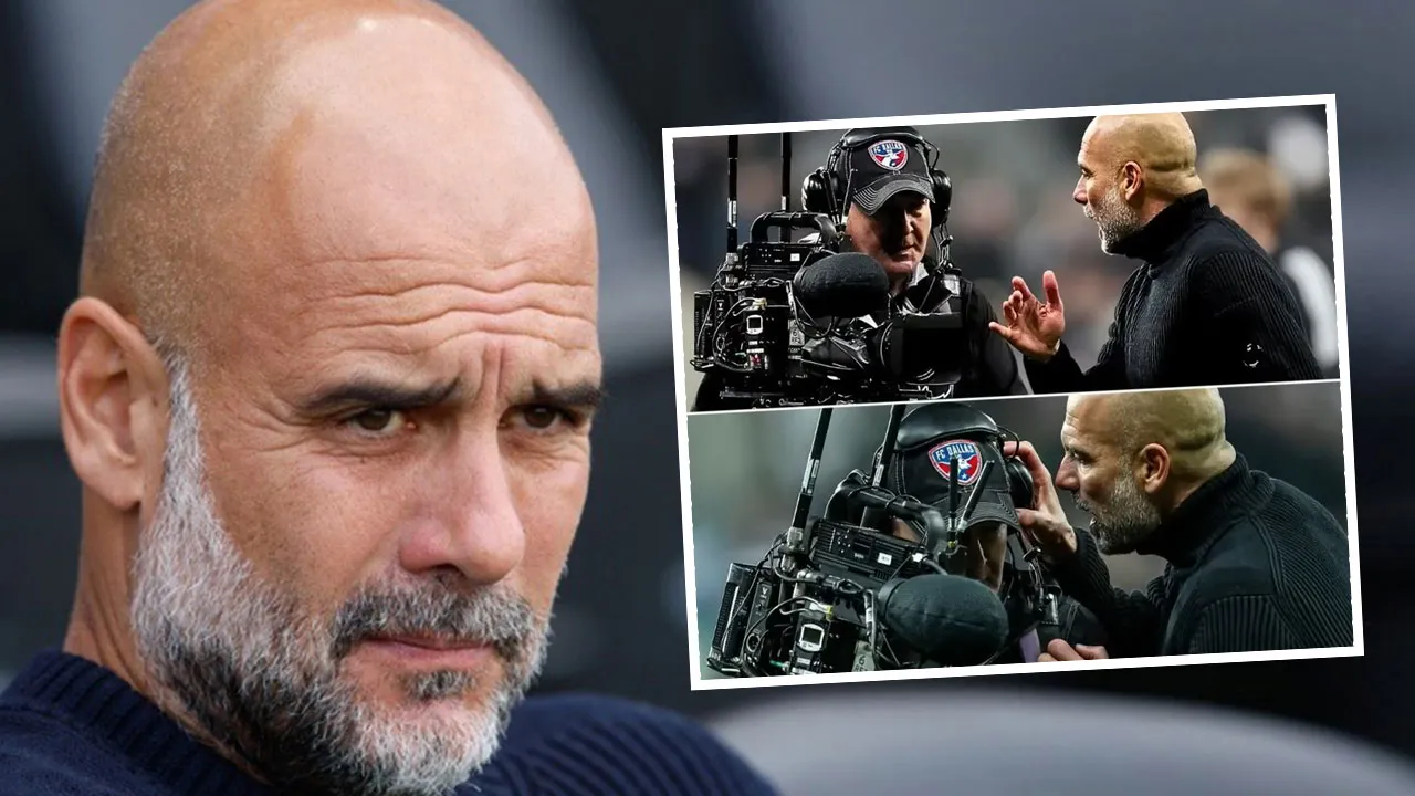 Pep Guardiola Apologises For Touchline Outburst Following City’s Defeat At Newcastle