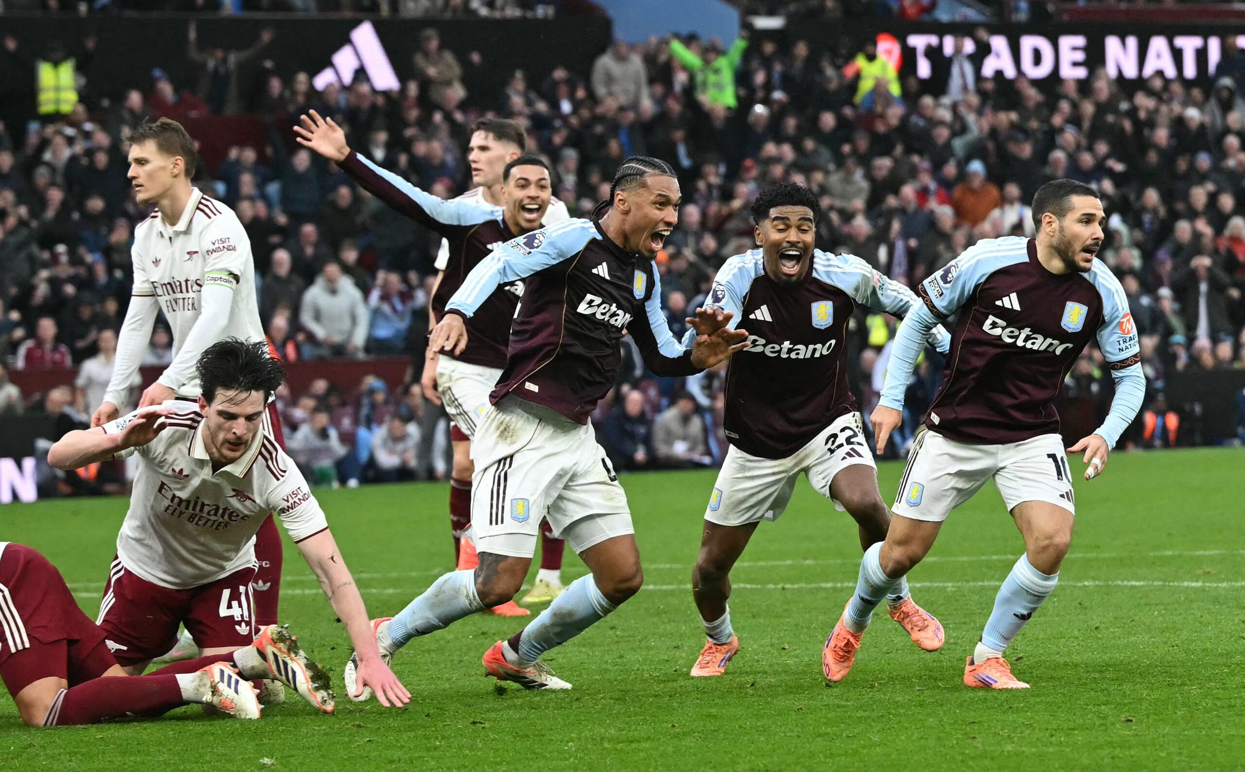 Emi Buendía’s Last-Gasp Winner Stuns Arsenal As Aston Villa Move To Second