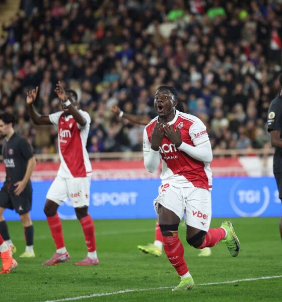 Ligue 1 Roundup: Monaco Stuns PSG As Lens Moves To The Top Of The Table