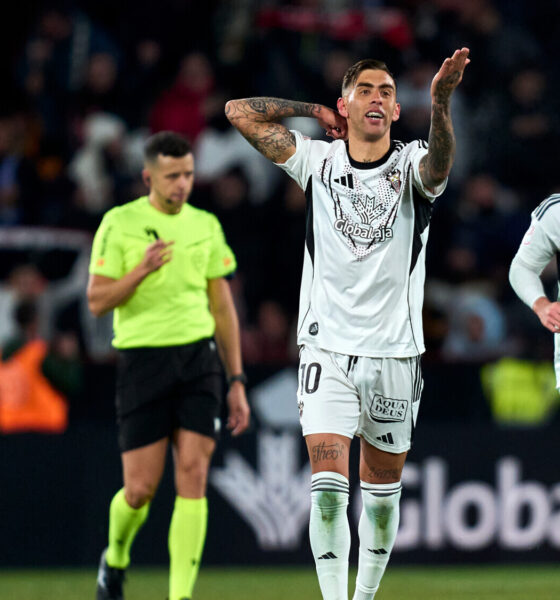 Albacete against Real Madrid in the Copa del Rey