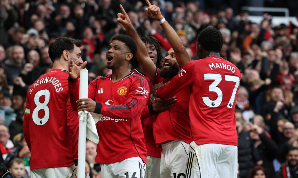 Bryan Mbeumo of Brentford against Manchester City in the Premier League