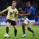 Frenkie de Jong of Barcelona against Real Oviedo in the Copa del Rey