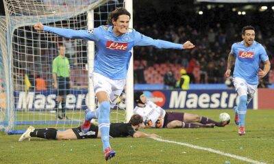 Edinson Cavani Against Chelsea