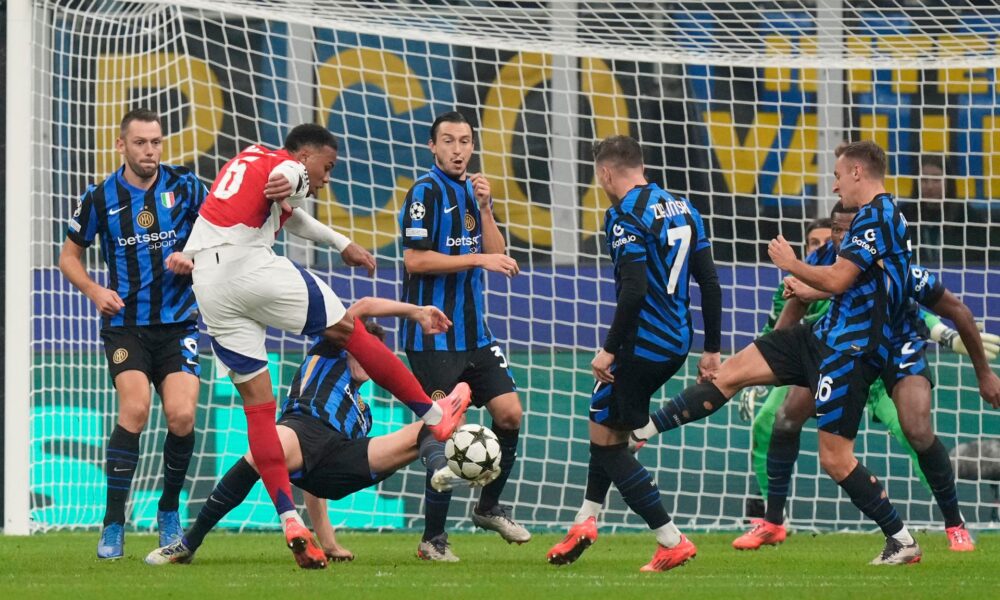 Arteta Targets Victory Over Inter As Arsenal Chase Top Spot In Champions League