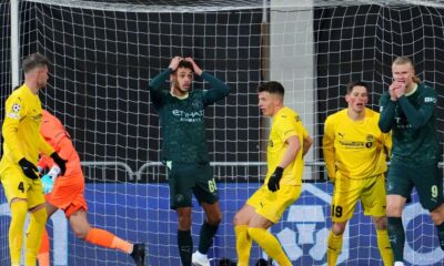 Manchester City against FK Bodo/Glimt in the Champions League