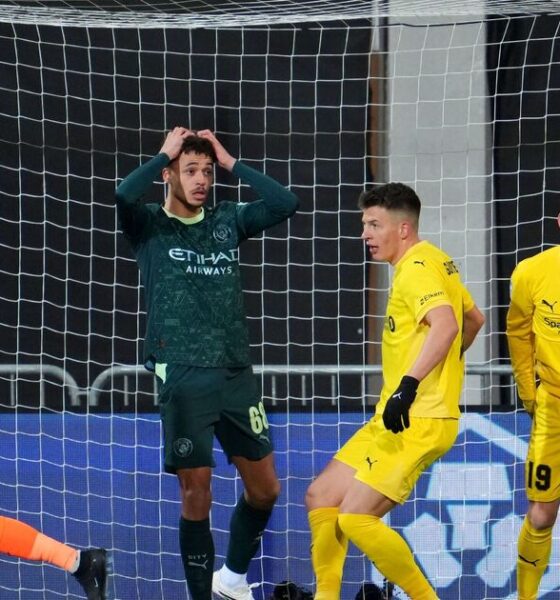 Manchester City against FK Bodo/Glimt in the Champions League