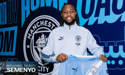 Manchester City Announces Semenyo Signing From Bournemouth To Boost Title Hopes