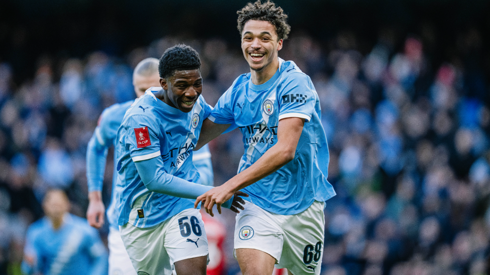 Man City’s Max Alleyne Delivers Mature Display And Sends Strong Warning Before Newcastle Return Leg