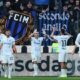 Lautaro Martinez of Inter Milan against Udinese in Serie A