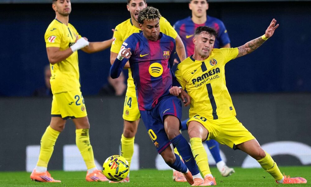 Barcelona vs Villarreal in La Liga