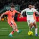 Fermin Lopez of Barcelona against Elche in the Copa del Rey