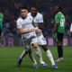 Lautaro Martinez of Inter Milan against Sassuolo in Serie A