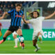 Lazio against Atalanta in Serie A