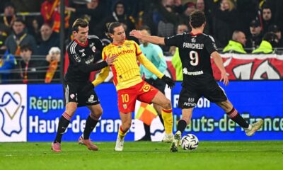 Ligue 1 football match between RC Strasbourg Alsace and RC Lens