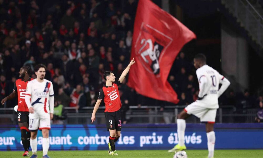 Ligue 1 Match Between Stade Rennais FC And Paris Saint-Germain