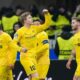 Ole Didrik Blomberg of Bodo/Glimt against Inter Milan in the Champions League