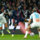 Ousmane Dembele of PSG against Marseille in Ligue 1