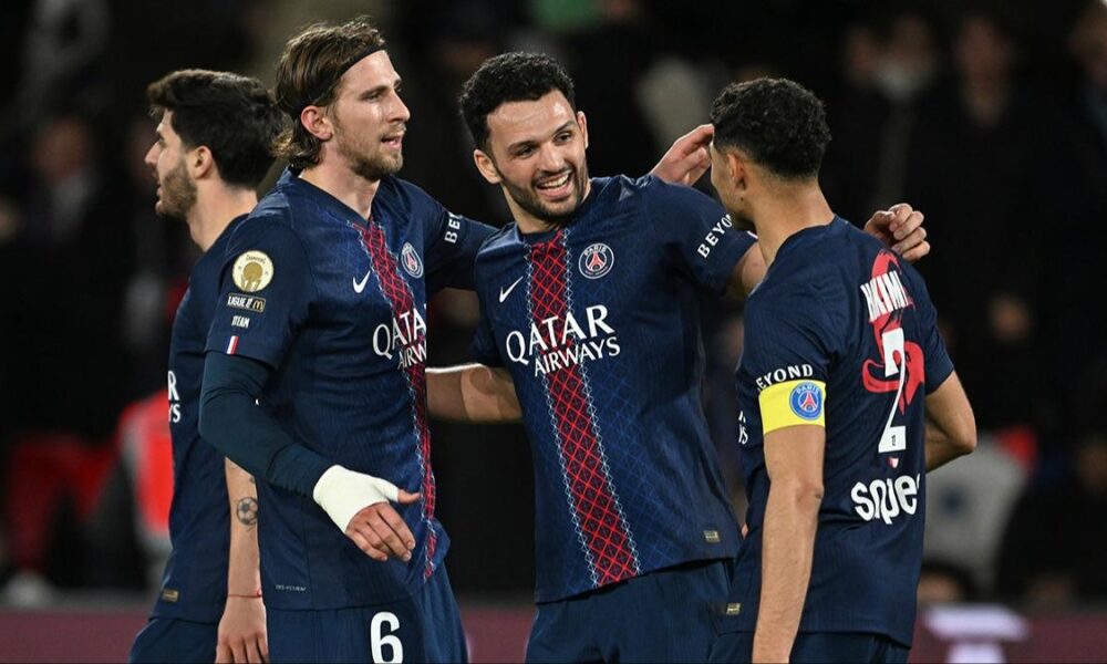 PSG against Metz in Ligue 1