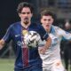 Vitinha of PSG against Marseille in Ligue 1