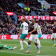 Youri Tielemans of Aston Villa against Newcastle United in the FA Cup