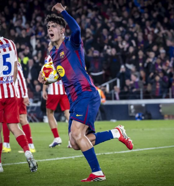 Marc Bernal Against Atletico Madrid