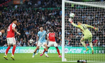 O’Reilly Brace Fires Manchester City To Carabao Cup Glory Against Below-Par Arsenal