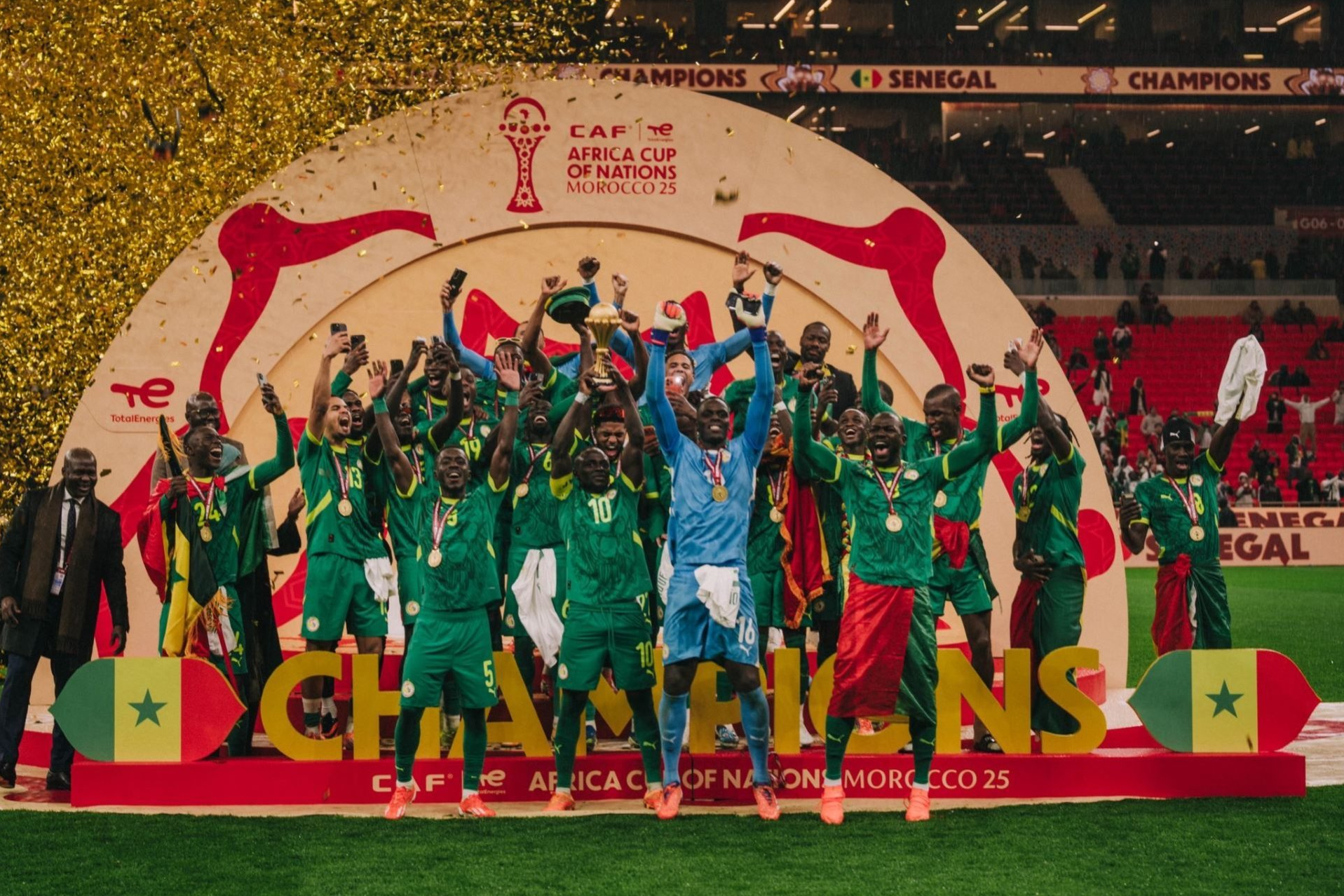 Senegal Appeals To CAS After Losing 2025 AFCON Title To Morocco
